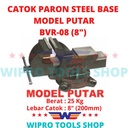 WIPRO Catok / Tanggem / Ragum Duduk / Meja MODEL PUTAR 8" BVR-08