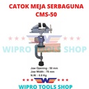 WIPRO Ragum / Vise Clamp / Penjepit / Catok Meja Serbaguna 50mm CMS-50