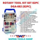 WIPRO Rotary Tool Kit Set 82PCS DGA-082
