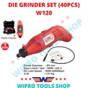 WIPRO Die Grinder Set (40Pc) W 120
