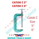 WIPRO Clamp / Klem / Catok C / Catok G Heavy Duty 5" & 6"