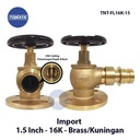Hydrant Valve Machino 1.5" - 16K / Type Flange / Brass / Import