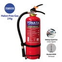 APAR 2 kg Tonata Clean Agent Eco Liquid Gas / Set Komplit