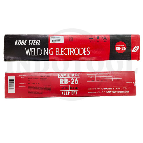 5 KG Kawat Las 4mm RB-26, E6013 KOBE STEEL