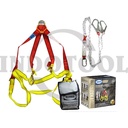 BODY HARNESS, FULL SET GOLD / SABUK / TALI PENGAMAN FULL BODY MORRIS