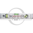 MAGNET ALUMINIUM / ALUMINUM LEVEL WITH SCALE (MAGNETIC) 48" MAXPOWER
