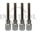 MATA SOCK DEEP HEXAGON 1/2'' DR. BIT SOCKET DEEP HEXAGON H19 MAXPOWER