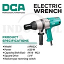 Mesin Pembuka Baut 3/4" 620 Watt  Electric Impact Wrench APB22C DCA