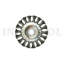 Sikat Kawat Kepang 4" Twist Knot Wheel Brush Steel Wire 4 inch LANGSOL