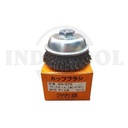 SIKAT KAWAT MANGKOK 3" x 10P = 1.50/ CUP BRUSH BRASS B3 AN-075 KING