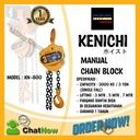 KENICHI Chain Block Takel Manual 3 Ton 10 METER "JAPAN"