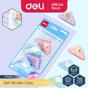 Deli Triangle Paper Clip / Penjepit Kertas Multifungsi TP533