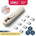 Nusign Fastener Penjepit Kertas Otomatis Gratis 8 Buah Clip NS085