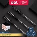 Deli Gel Pen / Pulpen Gel 0.5 mm Tinta 400 Meter Isi 1 pcs 6601