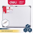 Deli Papan Tulis Putih Gantung Magnetik Ukuran 45 x 60 cm E39032A