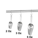 ice sraper 3 oz stainless steel Mutu ISP-802