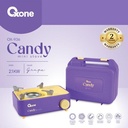 Oxone OX936 Portable Candy Mini Stove Stainless Steel | Kompor Mini Portable Stainless Steel - Api Besar, Daya Api Disesuaikan kompor  api - Grape