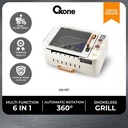 Oxone  OX157 Smokeless Grill 6in1  Pemanggang Listrik Multifungsi