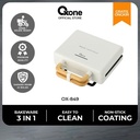 OXONE OX849 Waffle Maker & Sandwich Maker | WALLE 3in1 Waffle Wizard | Anti Lengket