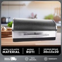 Oxone OX422 Stainless Bread Box Dengan Tutup