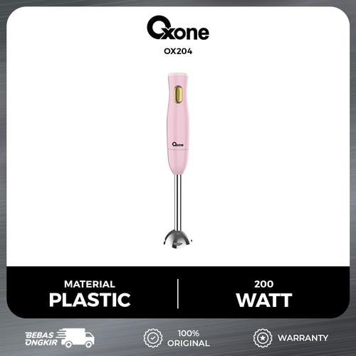 Oxone OX204 Hand Blender Portabel BPA Free Stainless Steel