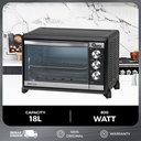 Oxone OX-858 2in1 Oven Listrik Toaster 18 L