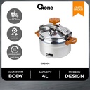 Oxone OX2004 Peralatan Masak Aluminium Pressure Cooker 4L