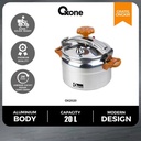 Oxone OX2020 Alumunium Pressure Cooker 20L