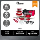 Oxone OX993 Set Panci Peralatan Dapur 33 Pcs Kitchen Tools