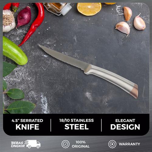 Oxone OX62F Classic Serrated Knife Stainless Steel
