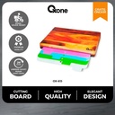 Oxone OX613 Rainbow Cutting Board Set Talenan Sayur