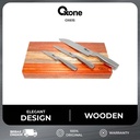 Oxone Bamboo Board with Hidden Knife Set OX-615