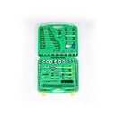 TEKIRO 1/4" - 3/8" - 1/2" Dr. Socket Set 6 Pt (Sm) 120 Pcs