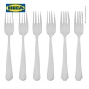 IKEA DRAGON Garpu Salad / Dessert Stainless 16cm Isi 6pcs