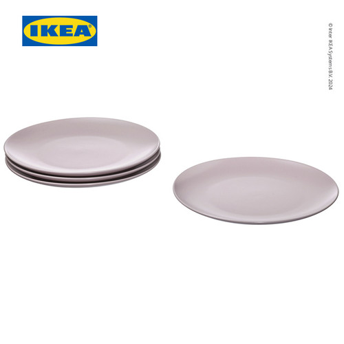 IKEA FARGKLAR Piring Makan Matte 26cm Isi 4pcs
