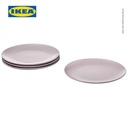IKEA FARGKLAR Piring Makan Matte 26cm Isi 4pcs