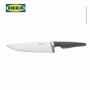 IKEA VORDA Pisau Dapur Untuk Masak Hitam 20 cm
