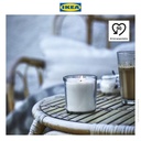 IKEA JAMLIK Lilin Beraroma Dalam Gelas Vanilla 40 jam