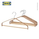 IKEA HOSVANS Gantungan Baju Bahan Bambu Isi 5pcs