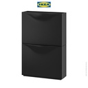 IKEA TRONES Kabinet / Tempat Sepatu Serbaguna 52x18x39 cm Isi 2pcs