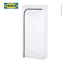 IKEA HYLLIS Sarung Rak Luar/Dalam Ruangan Transparan 60x27x140cm