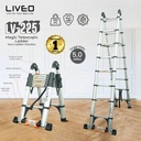 Tangga Double Magic Telescopic Liveo LV-225 / Tangga Lipat Aluminium T