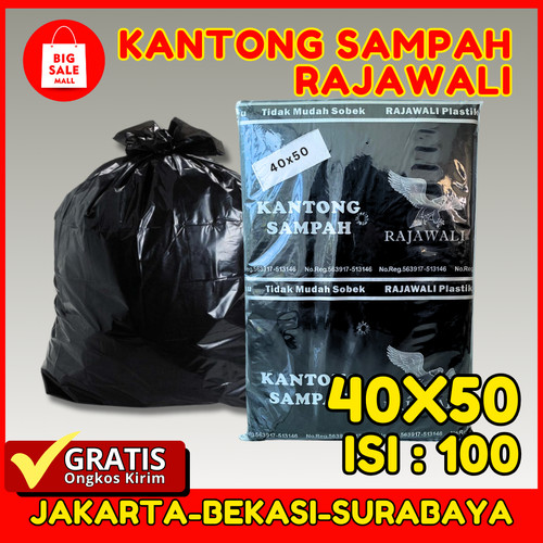 Kantong Plastik Sampah 40 x 50cm isi 100 lembar Plastik Packing