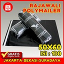Plastik Polymailer 50 x 60CM isi 100pcs RAJAWALI Olshop Tebal +Perekat