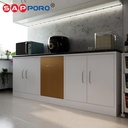 SAPPORO LINGEN - Lemari Dapur | Kitchen Cabinet Besi Meja Piring Furniture