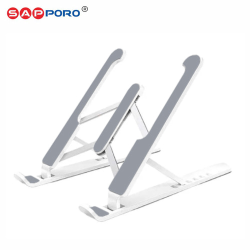 SAPPORO STAND LAPTOP - Holder Laptop Portable | Stand Laptop Foldable Computer Komputer