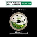 Feibao Pemotong Ubin Lantai Diamond Berlian 4.1 Inch / 105x20x1.1mm / F38-202A/B - Untuk Ubin Standard
