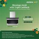 MODENA Chimney Hood - CX 8917 LASS
