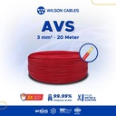 AVS 3 mm2 20 Meter - Kabel Otomotif Wilson Cables
