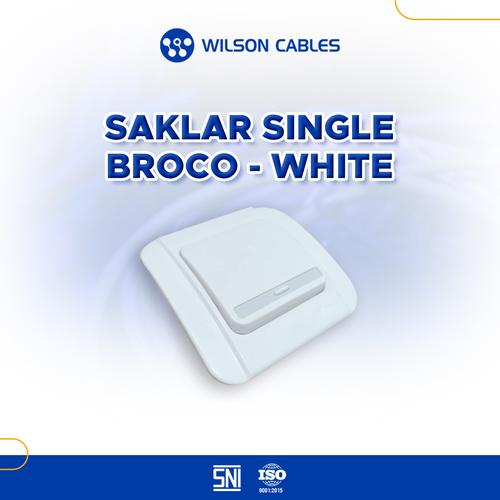 Broco Saklar Single Galleo G162-55S - Broco Saklar Tunggal Switch